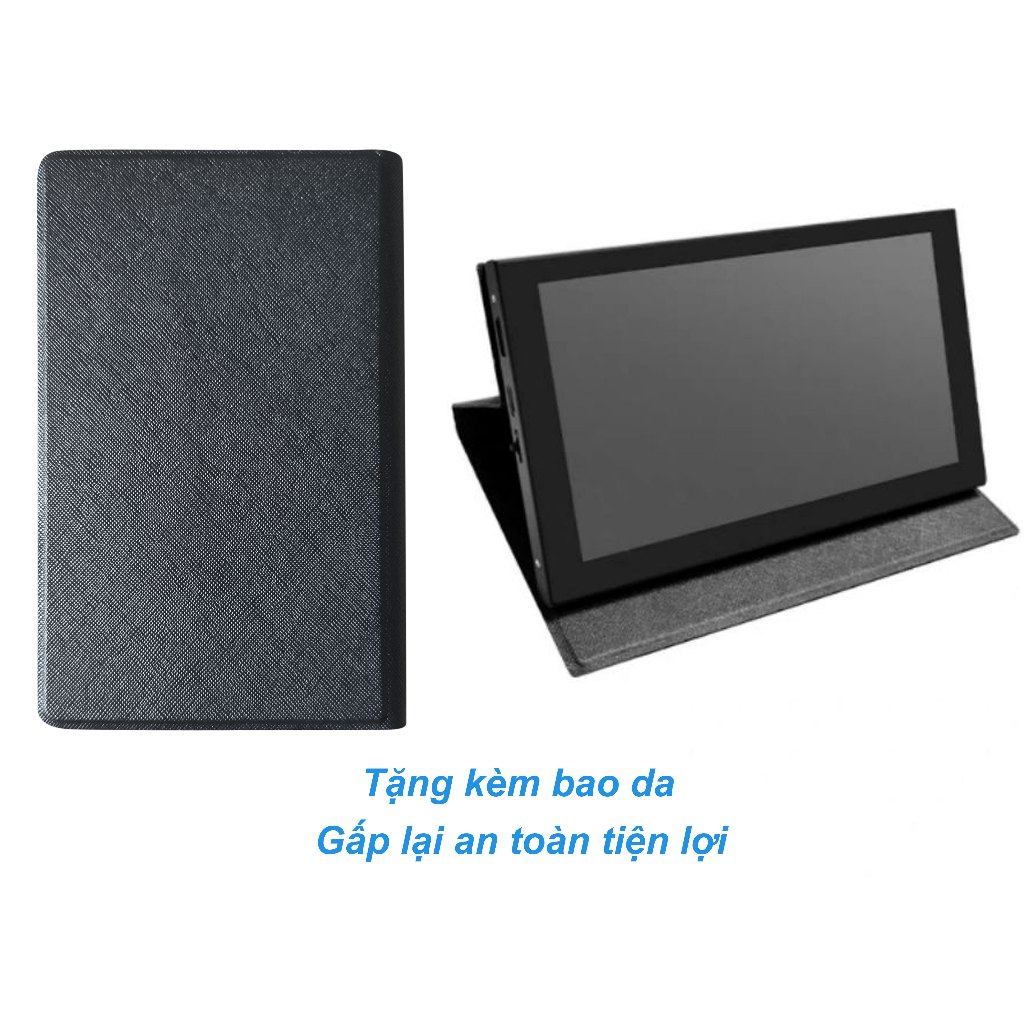 Màn hình di động 7 inch cảm ứng IPS LCD PC RASPBERRY Tích hợp loa Tặng kèm bao da | BigBuy360 - bigbuy360.vn