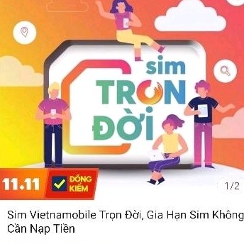 sim trọn đời Vietnamobile