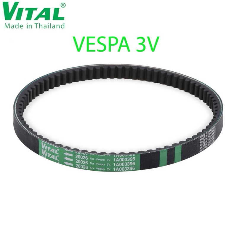Dây Curoa VESPA 3V, Piaggio LX 125/3V , Liberty 125, IGEt ,sprint 125 ,Piaggio FLY >> VITAL chính hãng, hàng Thái