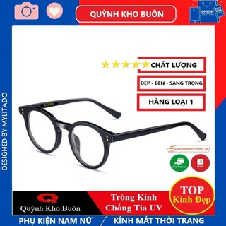 Gọng kính cận nam nữ Hàng hiệu Mắt Việt , gọng tròn giáng nhỏ thời trang