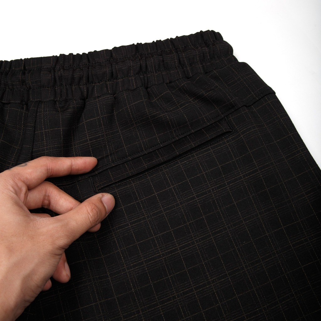 BIGSIZE NAM 80-140KG SHORT THUN ĐEN HỌA TIẾT CARO 2BIG NAVY STAR