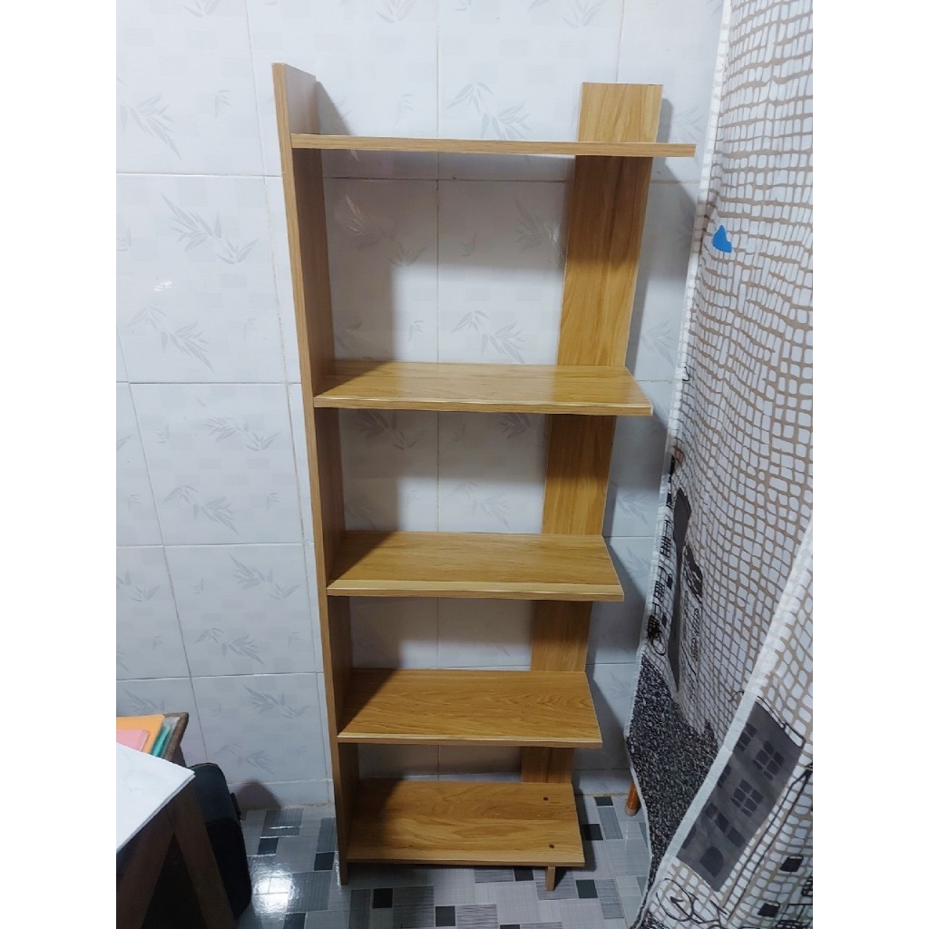 Kệ Sách Gỗ 5 Tầng Lắp Ghép Cực Đẹp | BigBuy360 - bigbuy360.vn