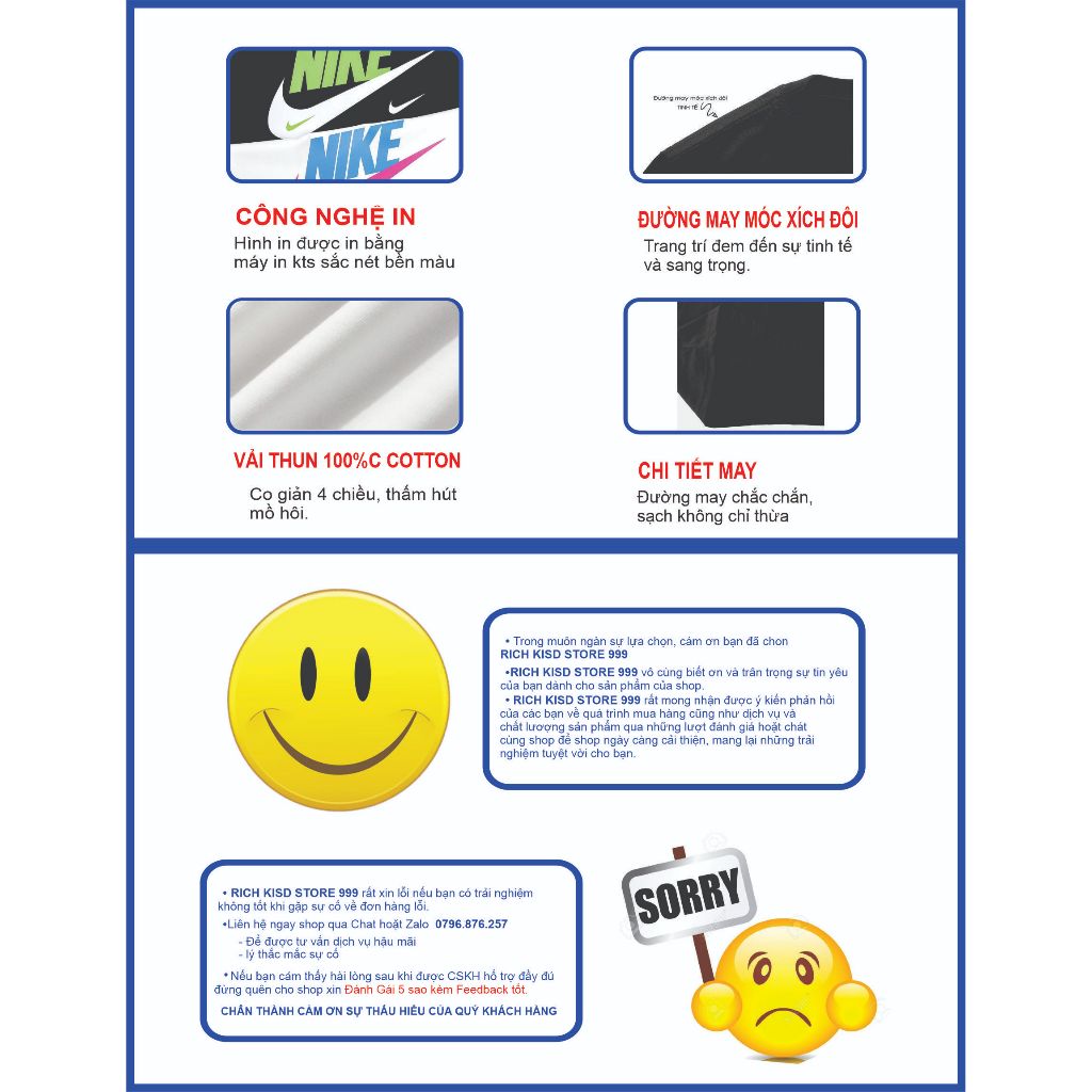 Áo Phông Nam Nữ VNXK 100% Cotton Cổ Tròn Tay Ngắn Mềm Mát, Thoáng Mát, Thấm Hút Mồ Hôi Tốt, Có Big Size