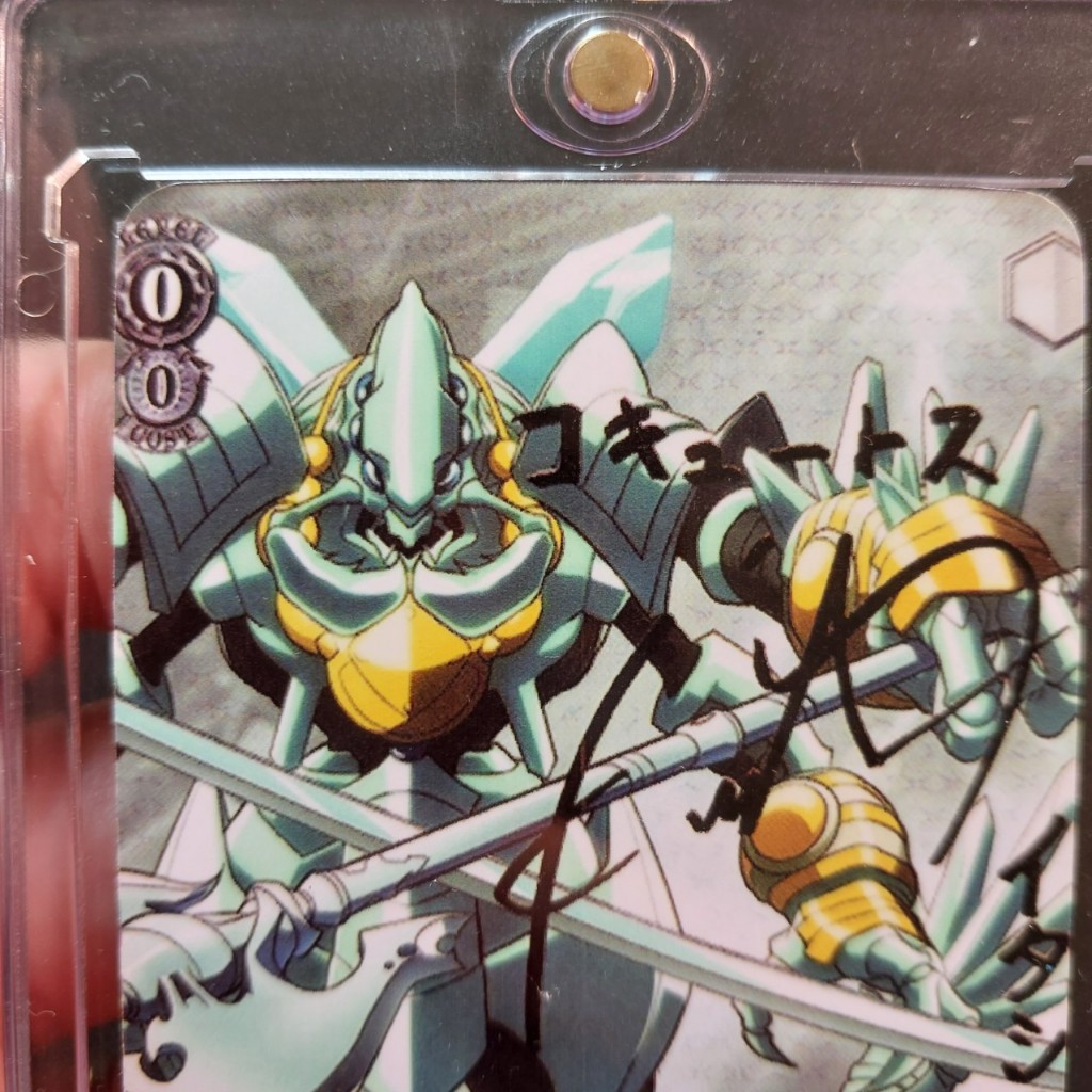Thẻ Signed Weiss Schwarz Overlord SP Japanese có signed 2098 1-23