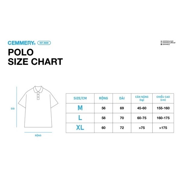 Áo Polo LocalBrand Cemmery định lượng 330GSM WON POLO 5 Màu, áo polo unisex nam nữ cotton