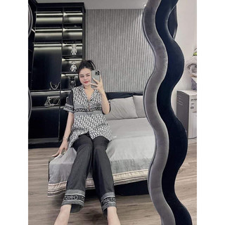 Bộ lụa xước thiết kế