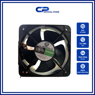 Quạt thông gió, quạt làm mát tủ điện kích thước 80 90 120 150 200 nguồn 220v