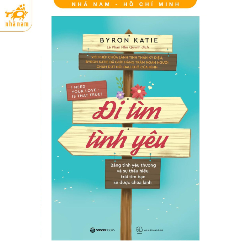 Sách - Đi tìm tình yêu (SaiGon Books) (Nhã Nam HCM)