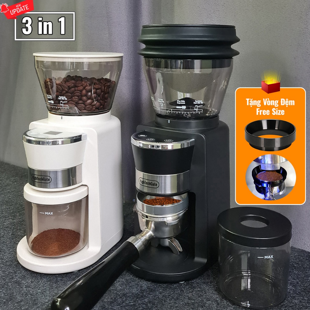 Máy Xay Cà Phê G68 Xay Hạt Cafe, 34 Cấp Độ Xay Từ Thô Đến Mịn, 3 in 1