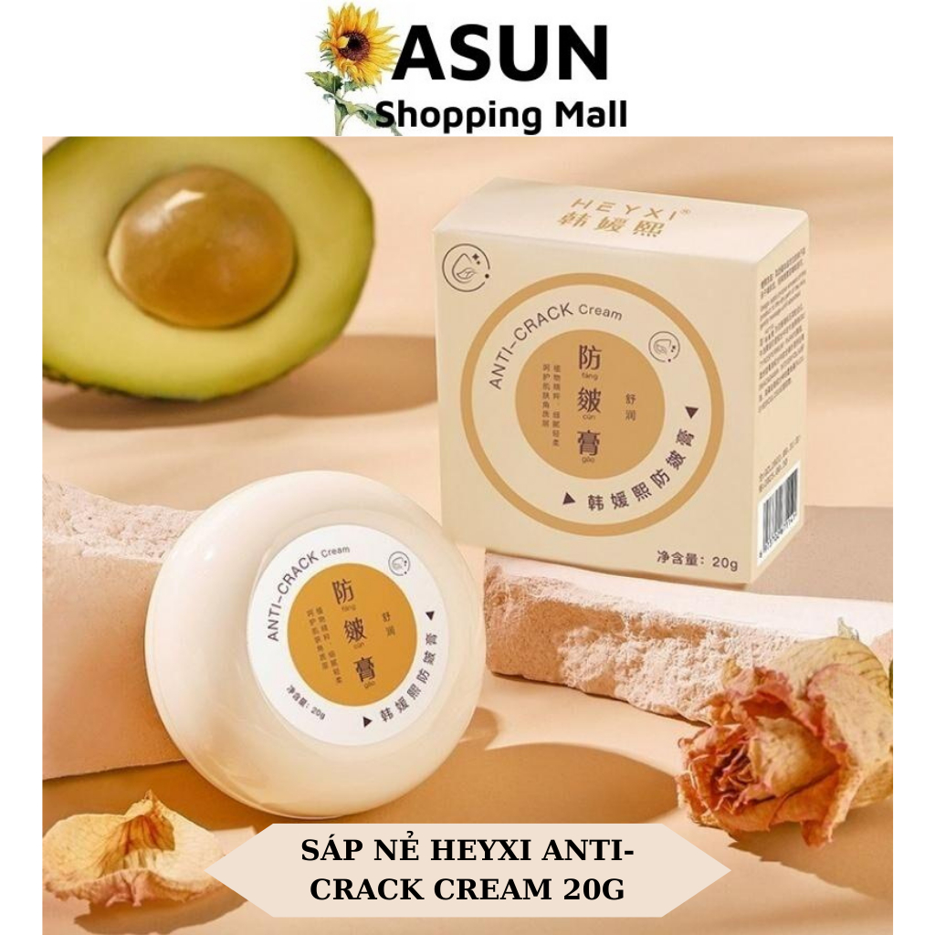 Sáp Heyxi Chống Nứt Nẻ, Phục Hồi, Cấp Ẩm, Làm Mềm Gót Chân Smoothing Chapping Cream