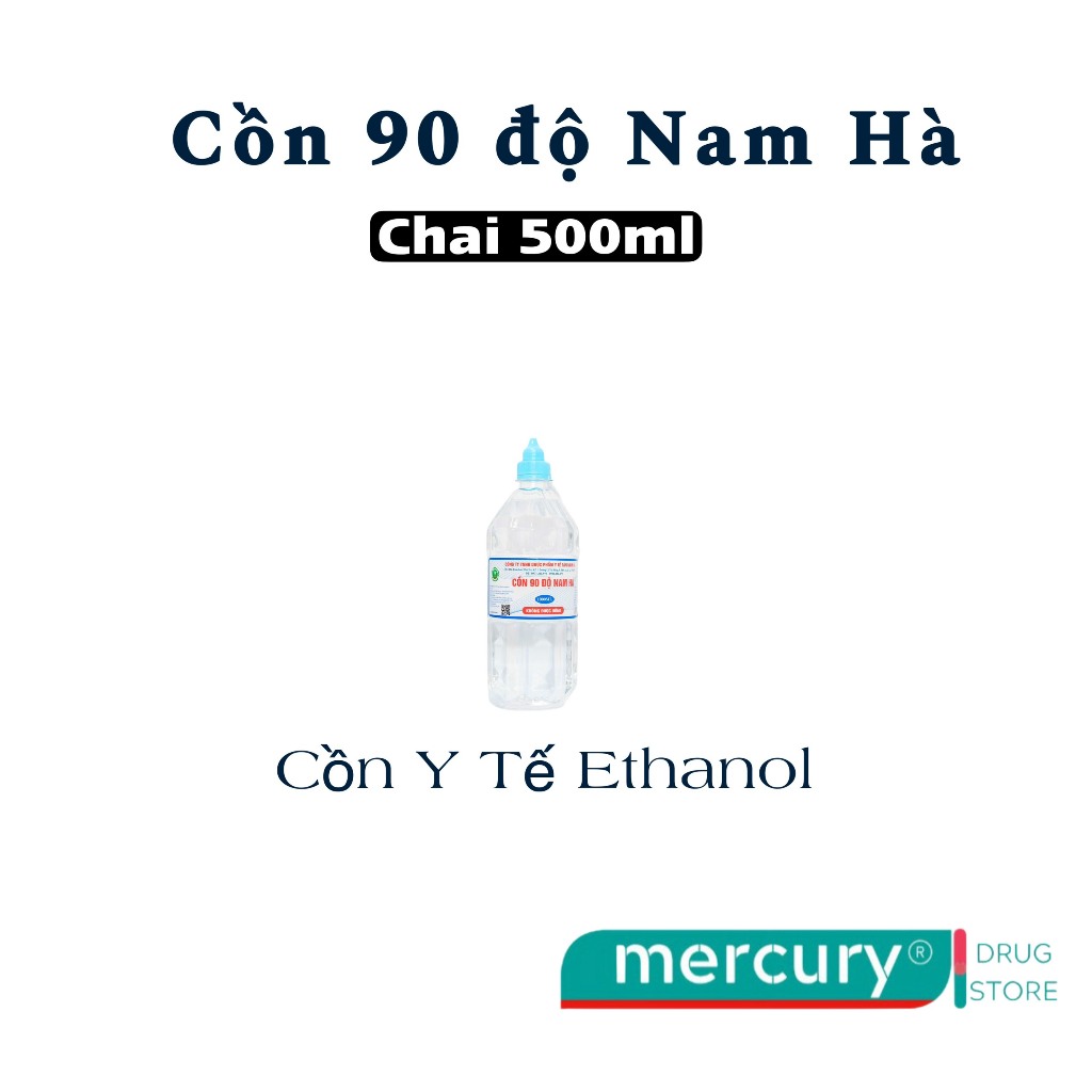 Cồn Y Tế 90 độ  Nam Hà 1000ml