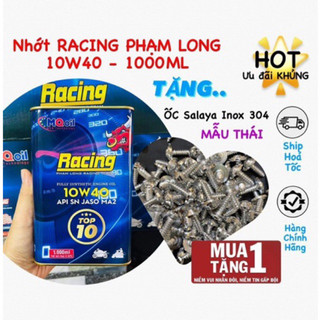 Combo ốc áo salaya mẫu thái tặng 1 lít nhớt phamlong