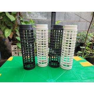 Trụ nhựa, trụ leo trồng cây 20x5 cm dùng cho chậu khớp nối trồng kiểng lá THAKICO 20X20