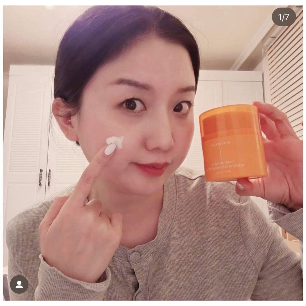 Sáp Tẩy Trang 2in1, Tẩy Trang + Sữa Rửa Mặt Làm Sạch Sâu SundukJeju Carrabiomex Grinder Cleansing Balm 50ml