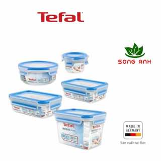 Tefal hộp nhựa đựng thực phẩm dùng được ngăn đông (-40độ) và ngăn mát Master Seal Fresh sản xuất tại Đức, chính hãng