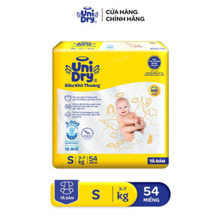  Tã dán unidry S54 M46 L40 XL38 mẫu mới 