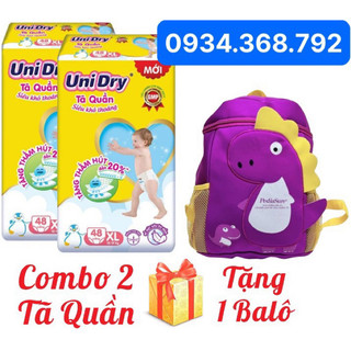 Combo 2 bịch tã quần unidry m60/l54/xl48/xxl44