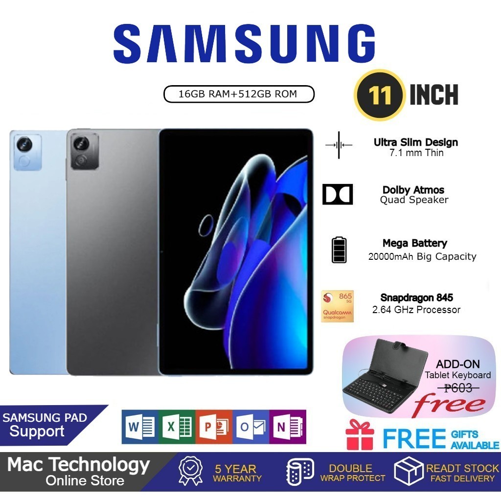 MẪU MỚI Máy tính bảng Samsung Galaxy Tab S 5G Máy tính bảng 12 inch 16GB + 512GB Máy tính bảng học tập cho PC