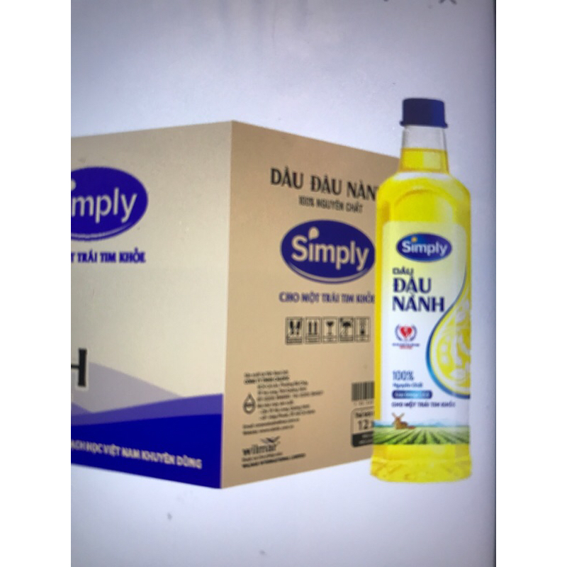 Dầu ăn simply 1l
