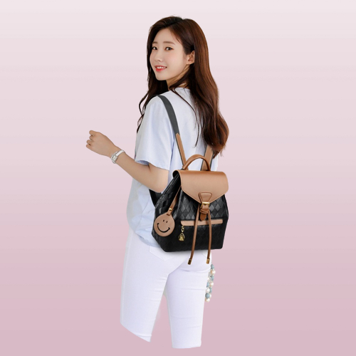 Balo nữ thời trang balo nữ đi chơi đi học hottrend trên thị trường phong cách vintage sang trọng Túi Xinh Laika BL015 OK