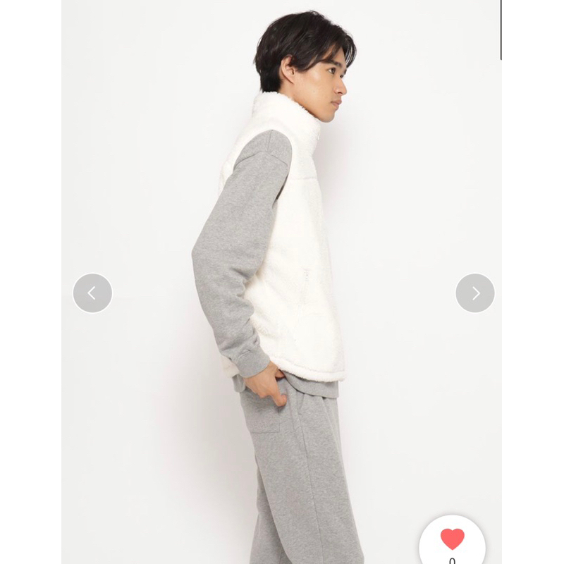 Áo gile lông cừu Unisex xuất Nhật dư xịn