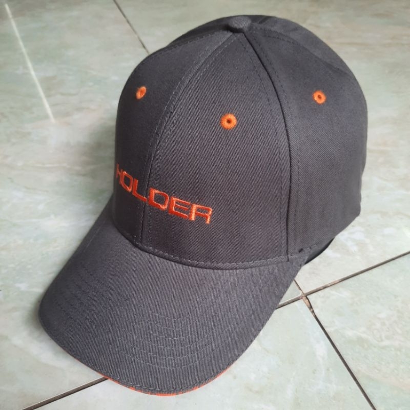 Nón màu xám logo HOLDER, mũ màu xám.