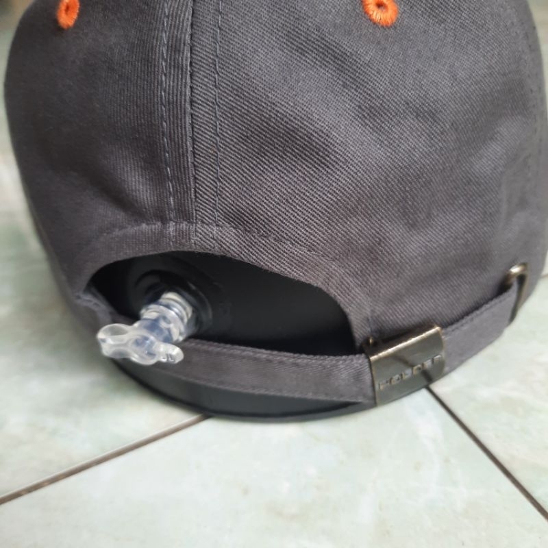Nón màu xám logo HOLDER, mũ màu xám.