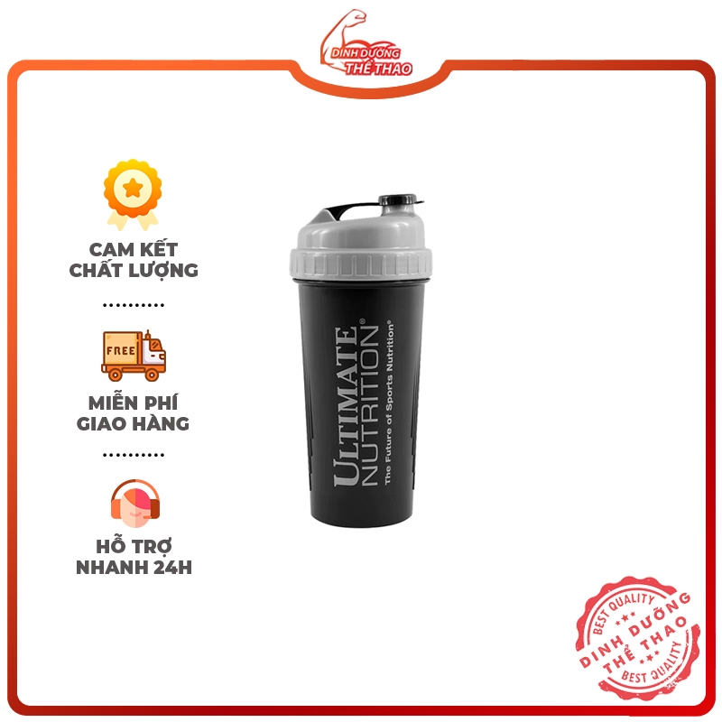 Bình Shaker Phụ Kiện Thể Thao Ultimate Nutrition Shaker 1N 700 ml