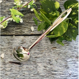 Vá lẩu inox, muỗng canh inox cán dẹp siêu rẻ - tiện lợi cho hàng quán ăn - size 6cm