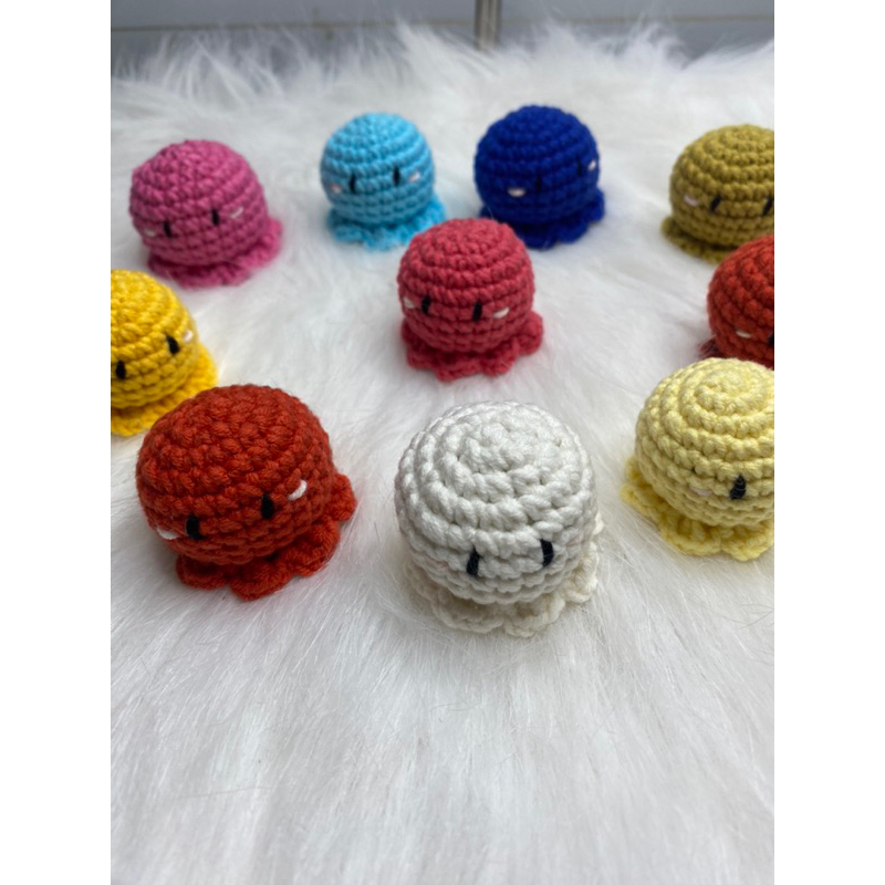 Bạch tuộc len mini