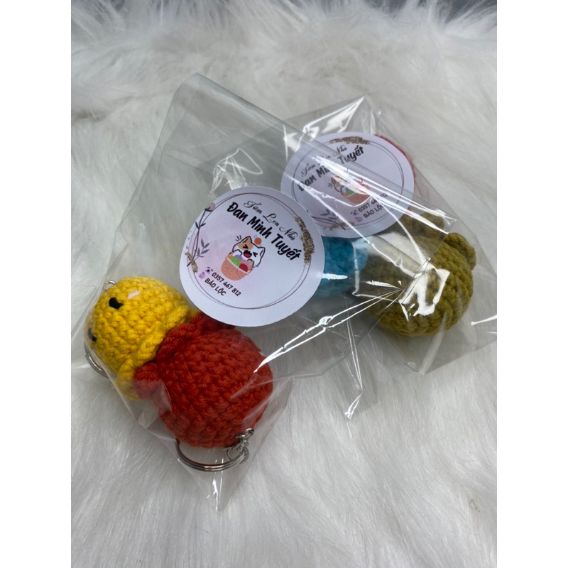 Bạch tuộc len mini