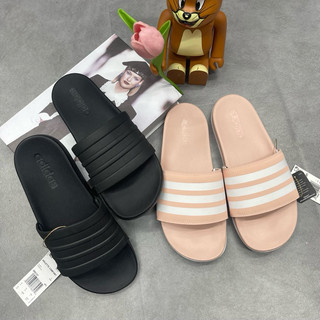 Dép quai ngang adilette comfort black/ white - ap9971 * dép adidas chính hãng - gv9739 full tag