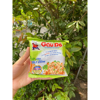1 gói cháo thịt bầm gấu đỏ 50gr
