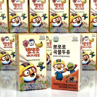 Sữa hạt dinh dưỡng pororo hàn quốc 190ml cho bé date 2/2024