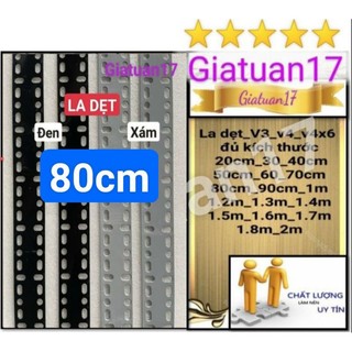 (Dài 70_80cm) Thanh sắt la lỗ bản rộng 6cm DÀY 1.5MM ĐỦ ( BAO KẸP THƯỚC) sơn tĩnh điện xám,đen
