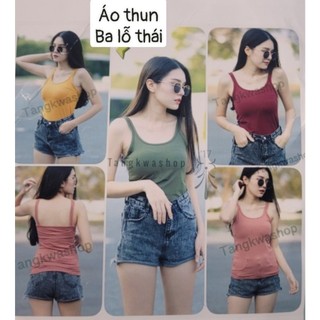 Áo 2 dây thun thái lan mạc tangkwa freesize phom rộng