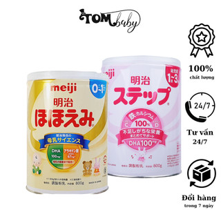 Sữa meji nội địa lon 900g số 0-1 và 1-3