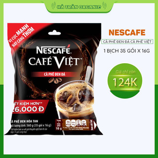 Cà phê hòa tan nescafé café việt cà phê đen đá