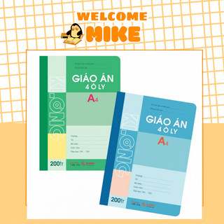 Sổ giáo án ô ly a4 klong - mike store