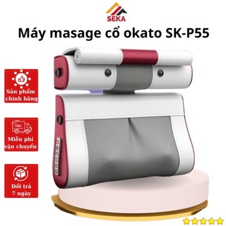 Máy Massage Cổ Okato SEKA SK-P55, Gối Massage