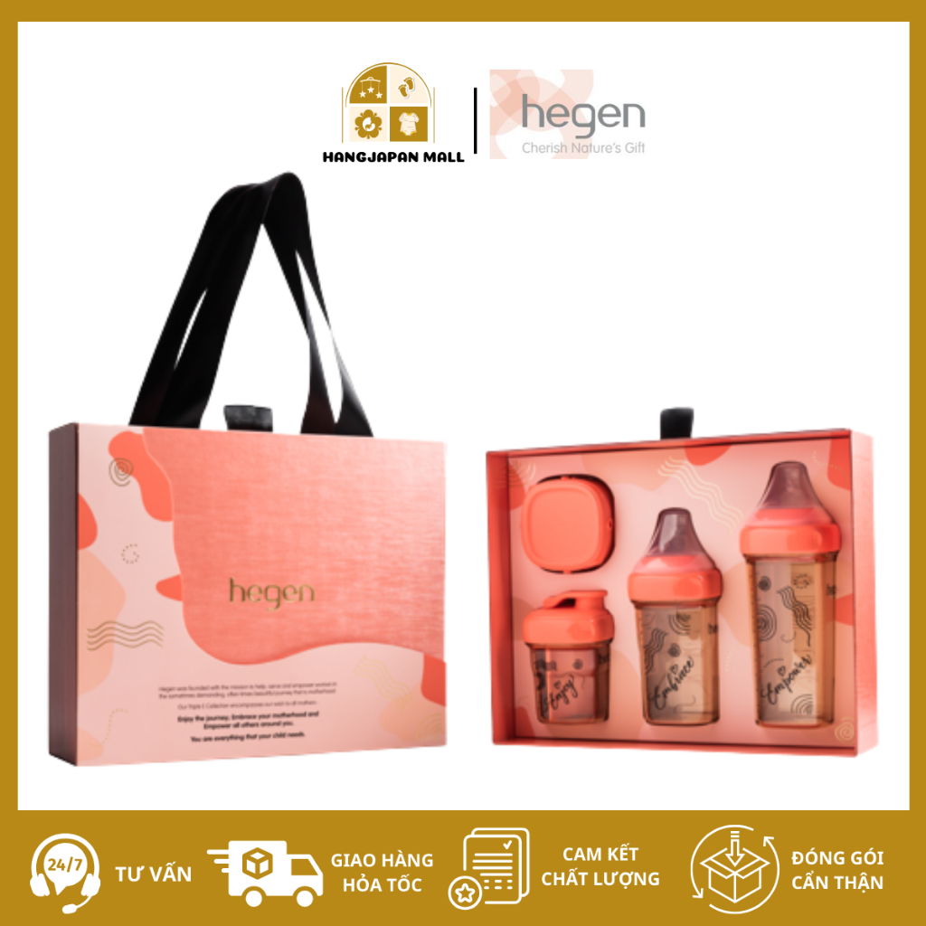 Bộ quà tặng Hegen Triple E Collection chho bé