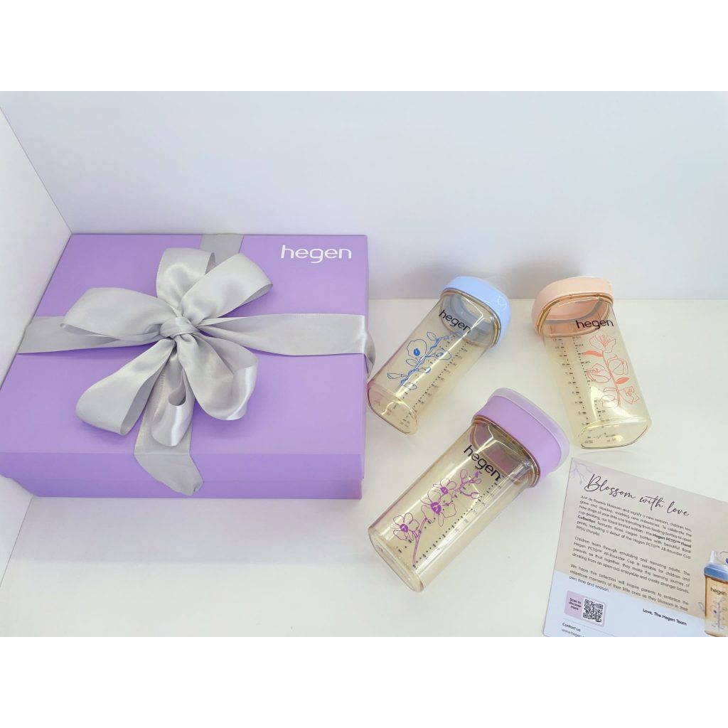 Bộ sưu tập quà tặng Hegen PCTO™ Floral Purple cho bé