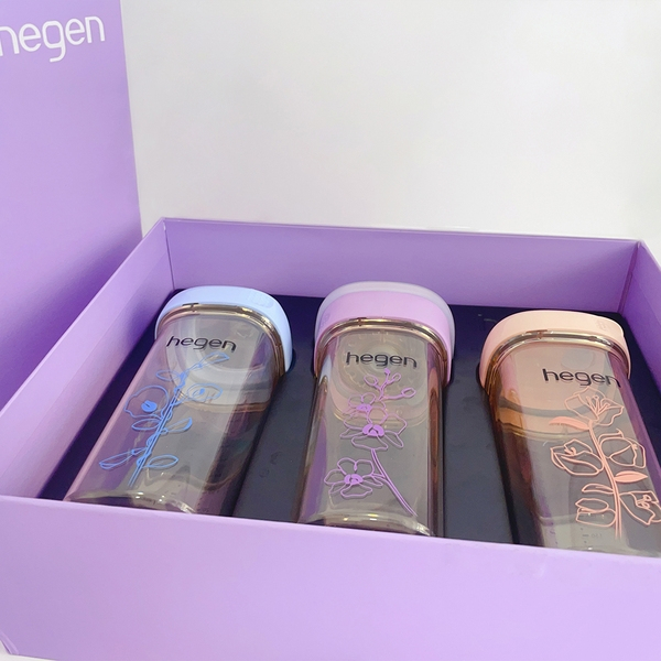 Bộ sưu tập quà tặng Hegen PCTO™ Floral Purple cho bé