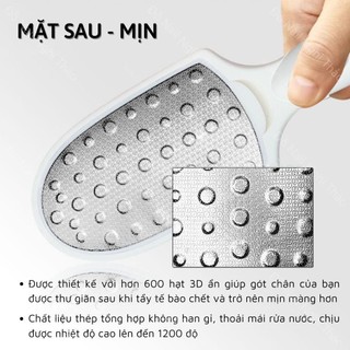 Cây chà gót chân 2 mặt bầu