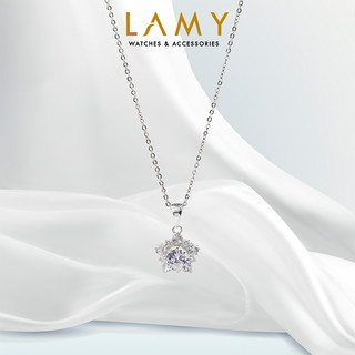 Dây chuyền bạc nữ cde cystal star neckplace silver cde6128sv