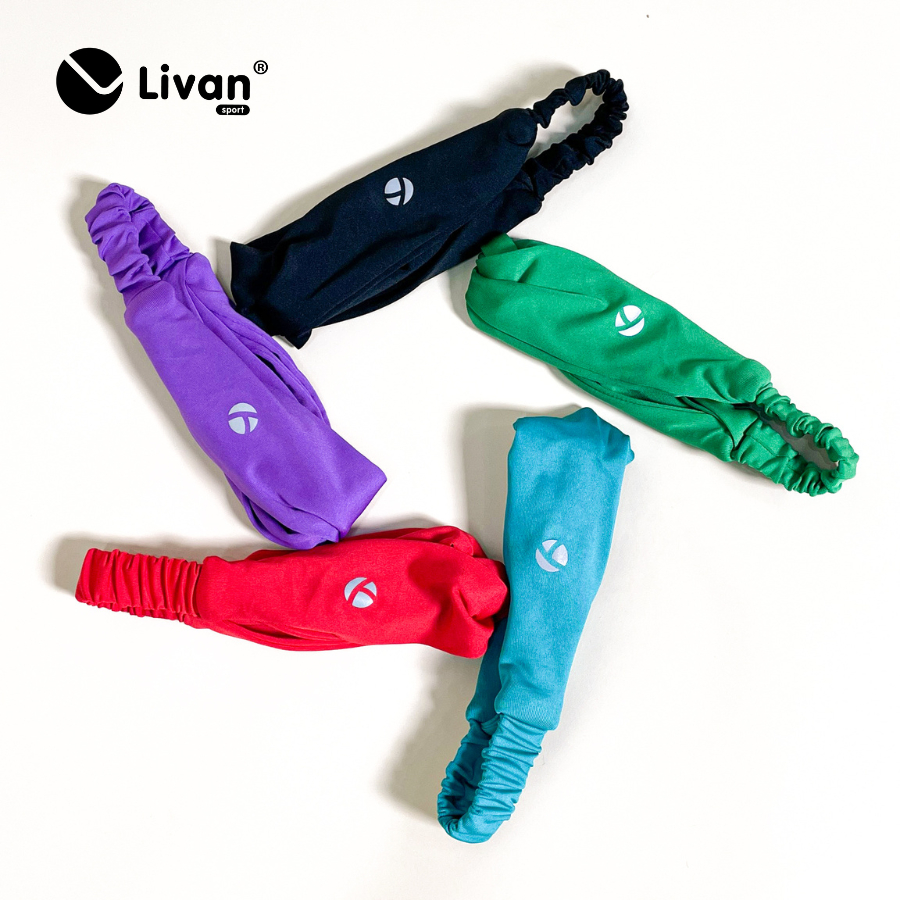 Băng Đô Thể Thao Yowin of Livan Thoáng Khí Nhanh Khô Màu Trơn Cơ Bản