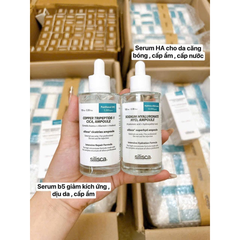 Ampou Ha-B5 Silisca cấp ẩm phục hồi và làm dịu da