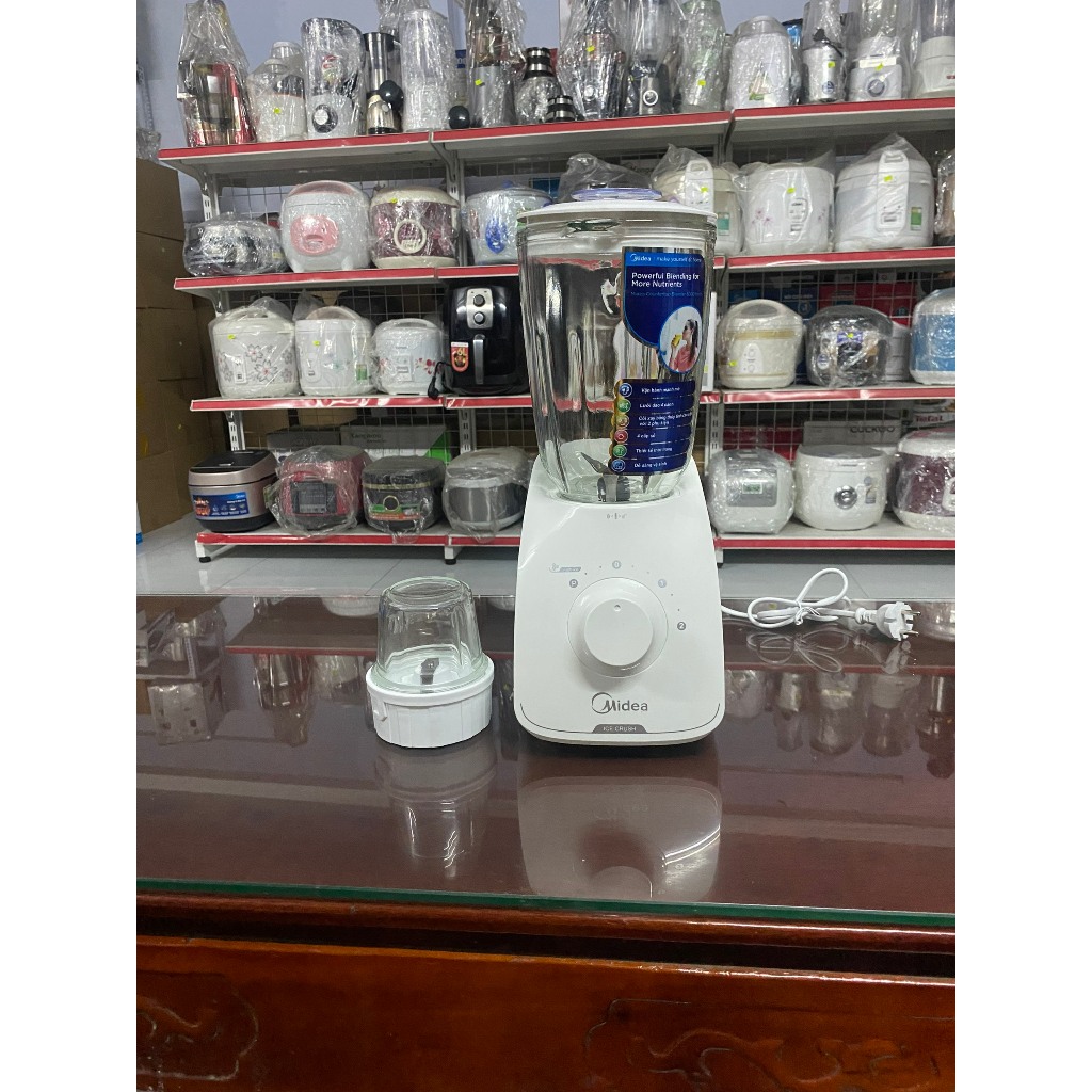 Máy xay sinh tố Midea MJ-BL75G công suất 750w cối thủy tinh - Hàng trưng bày