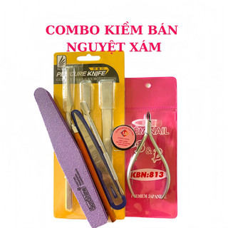 Combo bộ lấy khóe làm móng tay chân 6 món