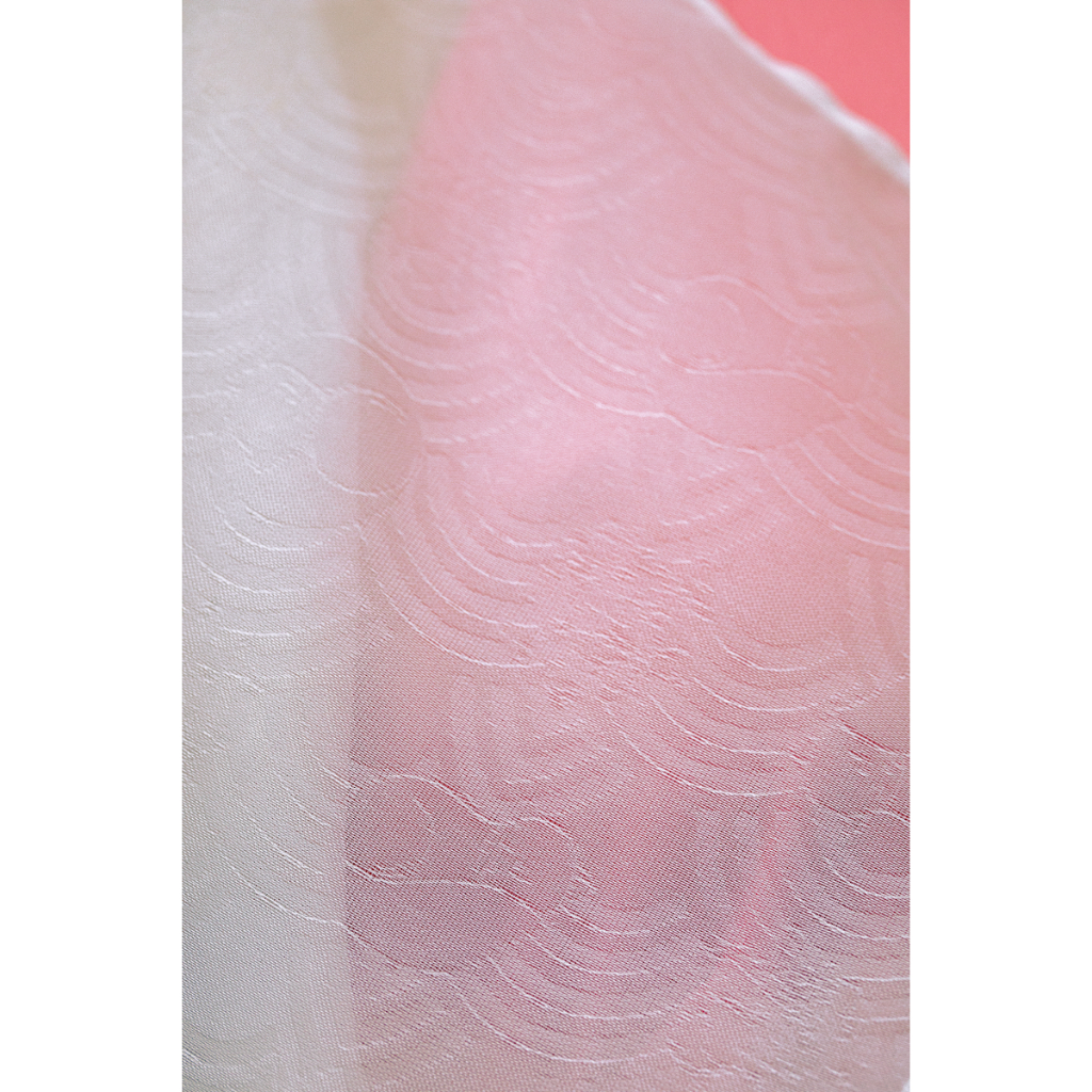 Sumire Store Áo khoác tơ Vân Thanh - Trắng ẩn hồ ly